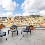 Seaview Terrace 360°& Elegant Loft アパート ナポリ