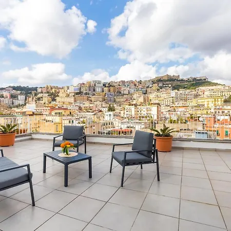 Seaview Terrace 360°& Elegant Loft 아파트 나폴리