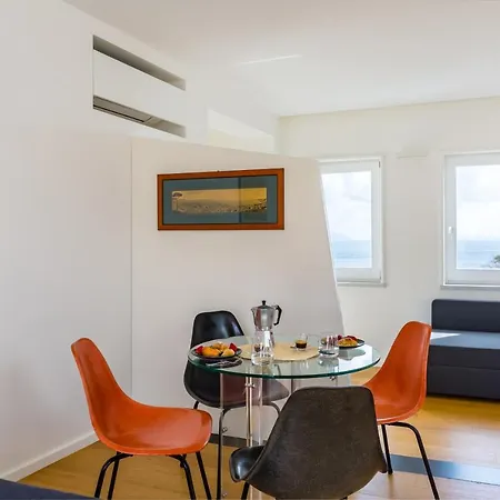 Seaview Terrace 360°& Elegant Loft 아파트 나폴리